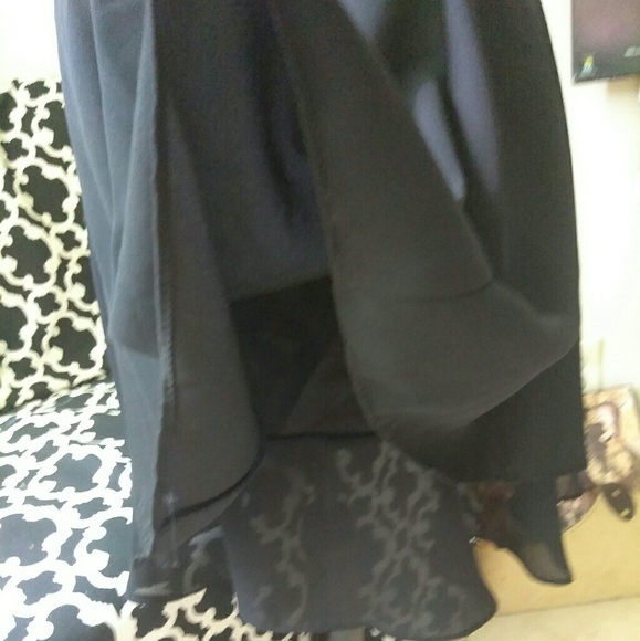 VTG 90s LBD Spaghetti Strap Flouncy Y2K 00s grunge - Picture 7 of 8